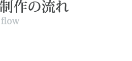 制作の流れ